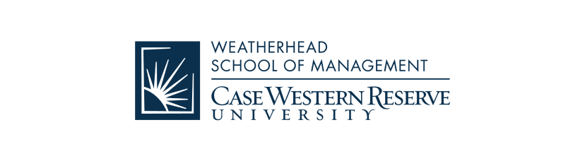 Case Western Reserve University, Weatherhead School of Management logo.