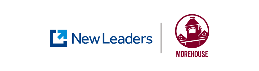 New Leaders, Morehouse logo.