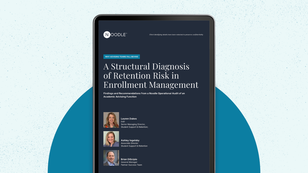 A tablet displays the title and authors of this blog article.